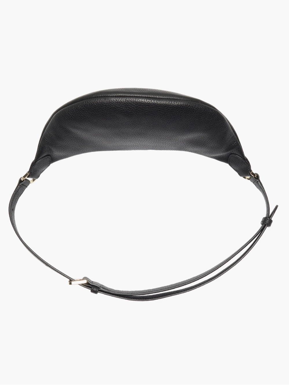*Like New* Kate Spade Leila Black Pebble Leather Fanny Hip Belt Waist Bag - Picture 11 of 14